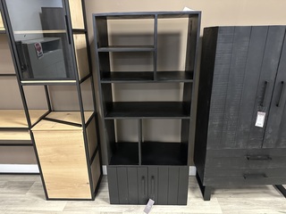 Wandkast Parijs Zwart